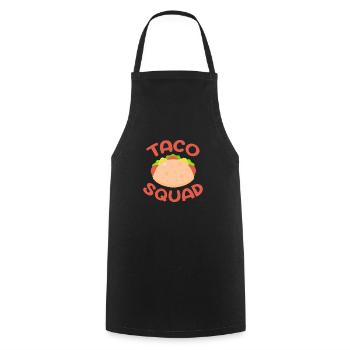 Taco - Kochschürze - Schwarz - Vorne - AI Model Male 185 dark (185cm)