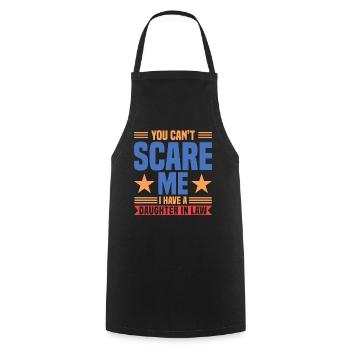 Mother-in-law family - Cooking Apron - black - Front - AI Model Male 185 dark (185cm)