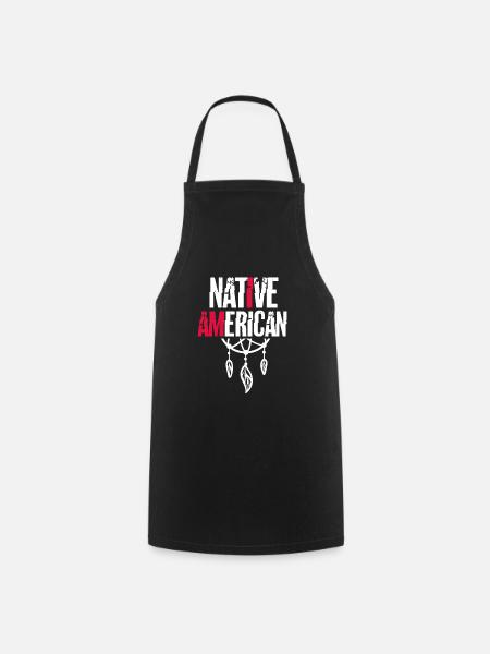 Indien - Tablier de cuisine - noir