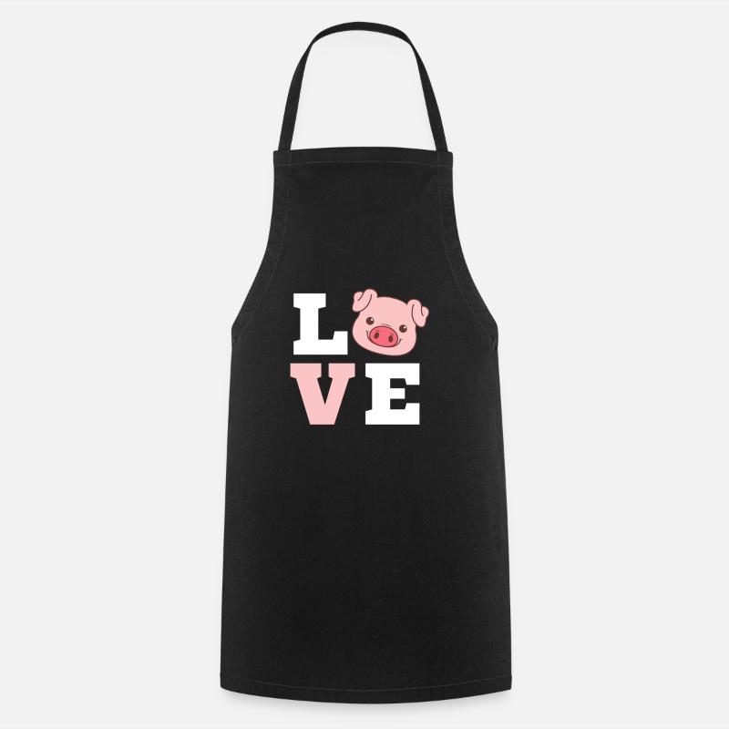 Pig - Cooking Apron - black