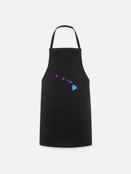 Hawaï - Tablier de cuisine - noir