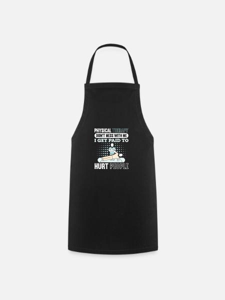 Physiotherapist - Cooking Apron - black