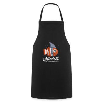 Motivation Motivate Career Saying Gift - Cooking Apron - black - Front - AI Model Male 185 dark (185cm)