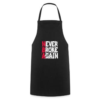 Motivation - Tablier de cuisine - noir - Devant - AI Model Male 185 dark (185cm)