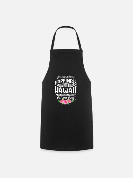 Hawaii - Kochschürze - Schwarz