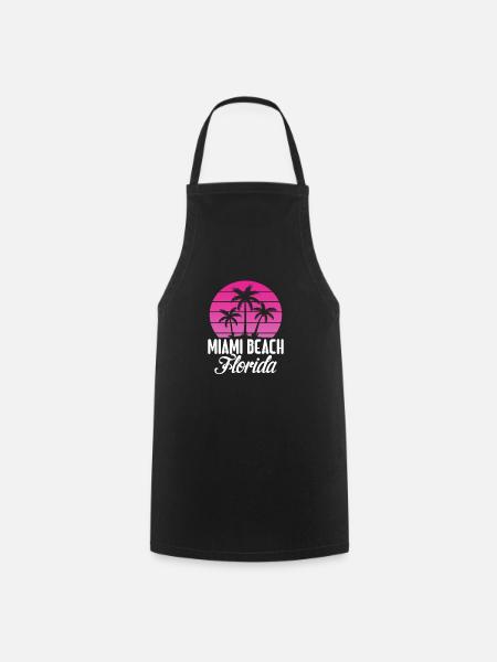 Miami - Tablier de cuisine - noir