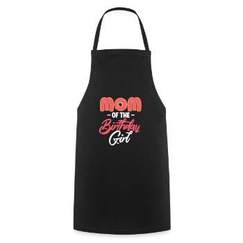 Donut Geburtstag Mutter Tochter Party Geschenk - Kochschürze - Schwarz - Vorne - AI Model Male 185 dark (185cm)