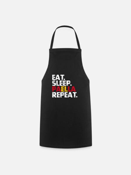 Spain - Cooking Apron - black