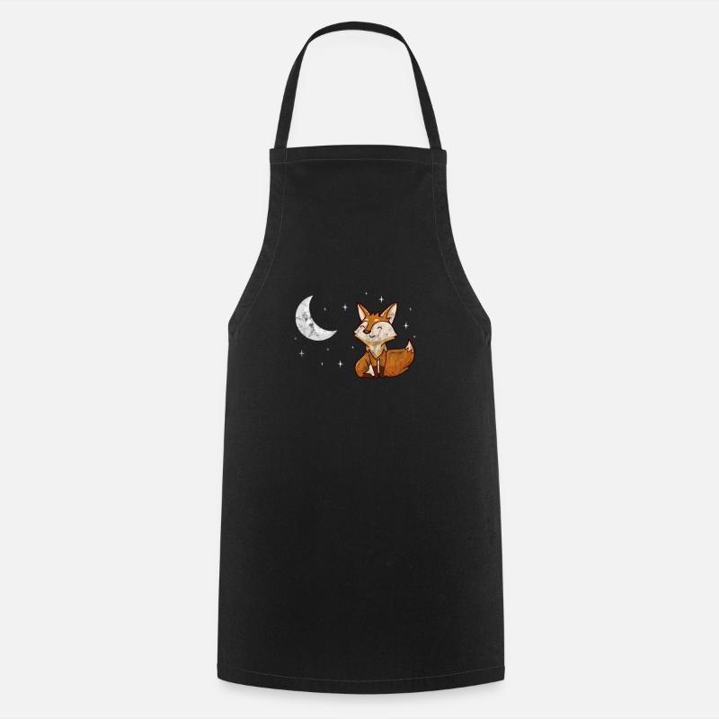 Fox - Cooking Apron - black