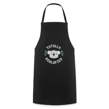 Koala Koala Bear Australie Bear Gift - Tablier de cuisine - noir - Devant - AI Model Male 185 dark (185cm)