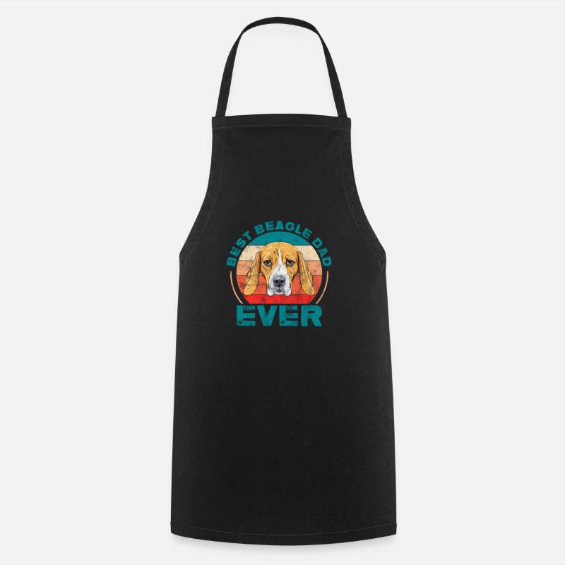 Père Beagle - Tablier de cuisine - noir