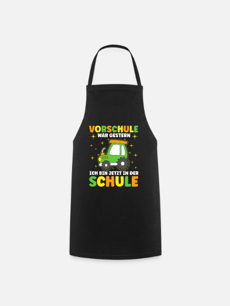 Vorschule War Gestern Schulbeginn - Kochschürze - Schwarz