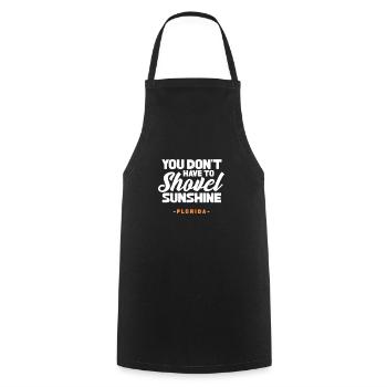 Florida - Cooking Apron - black - Front - AI Model Male 185 dark (185cm)