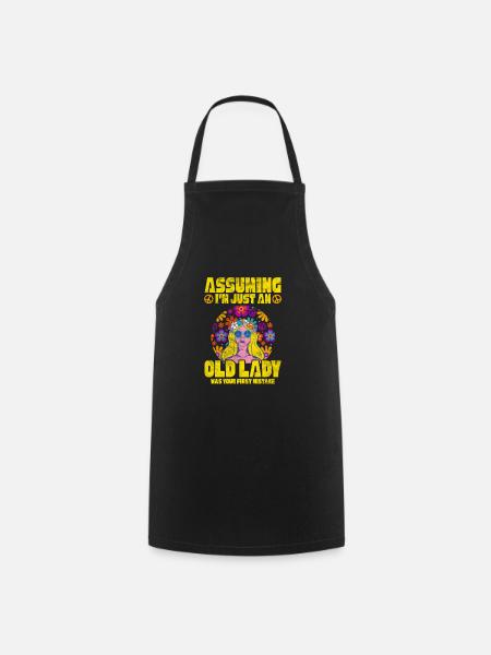 Hippie - Tablier de cuisine - noir