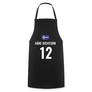 Fußball Sauf Trikot Island Mallorca Party Gruppen - Kochschürze - Schwarz - Vorne - AI Model Male 185 dark (185cm)