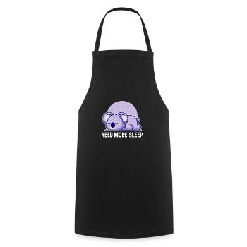 Koala Koala Bear Australie Bear Gift - Tablier de cuisine - noir - Devant - AI Model Male 185 dark (185cm)