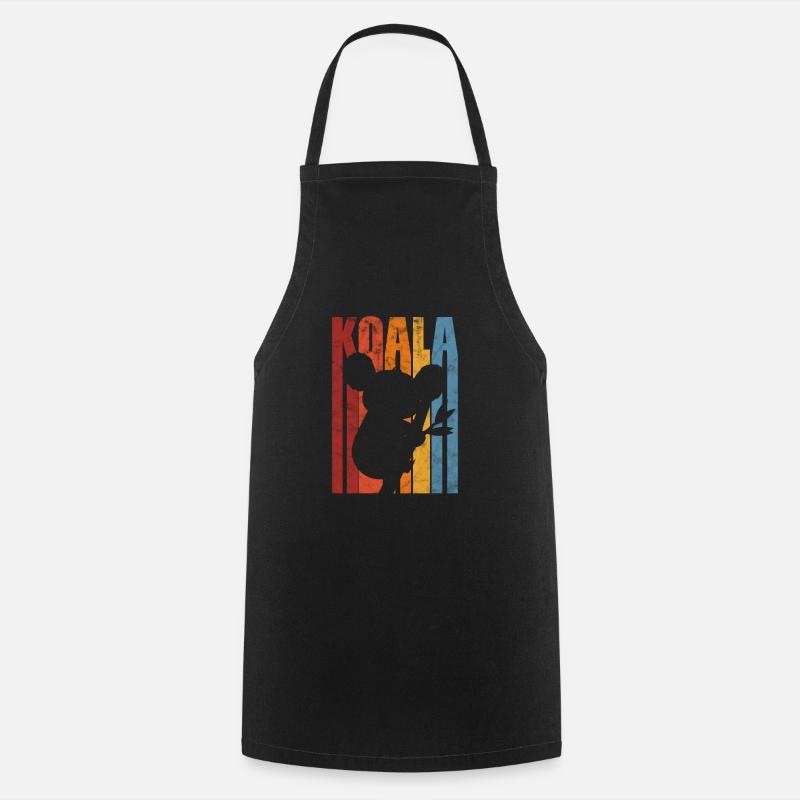Koala - Tablier de cuisine - noir