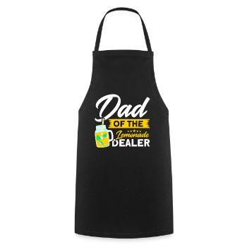 Lemon Juice Lemon Juice Lemonade - Cooking Apron - black - Front - AI Model Male 185 dark (185cm)