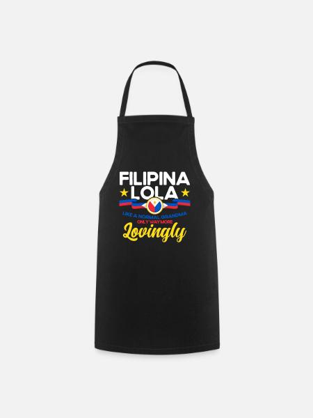 Philippines Drapeau philippin - Tablier de cuisine - noir