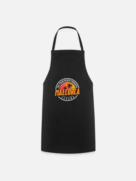 Majorque - Tablier de cuisine - noir