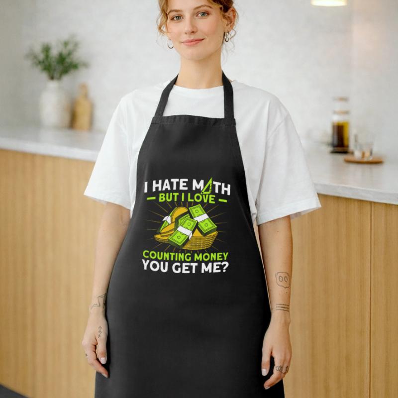 Math Mathematics Science Math Gift Cooking Apron