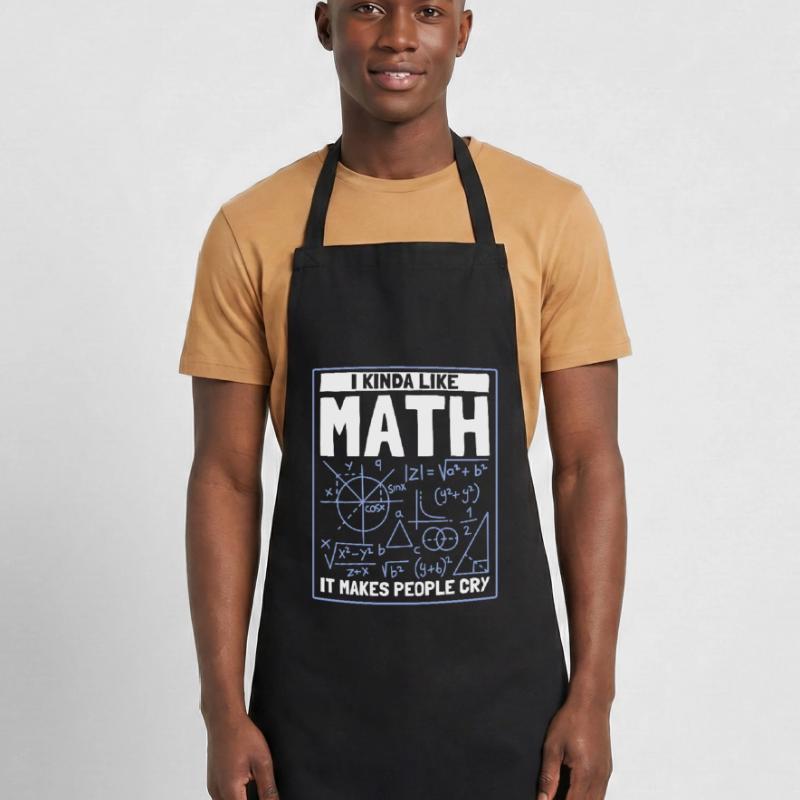 Math Mathematics Science Math Gift Cooking Apron