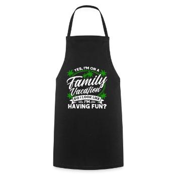 Road Trip Holiday Family Holiday Family Gift - Cooking Apron - black - Front - AI Model Male 185 dark (185cm)