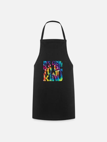 Hippy - Cooking Apron - black