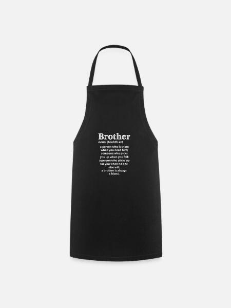 Bruder - Kochschürze - Schwarz