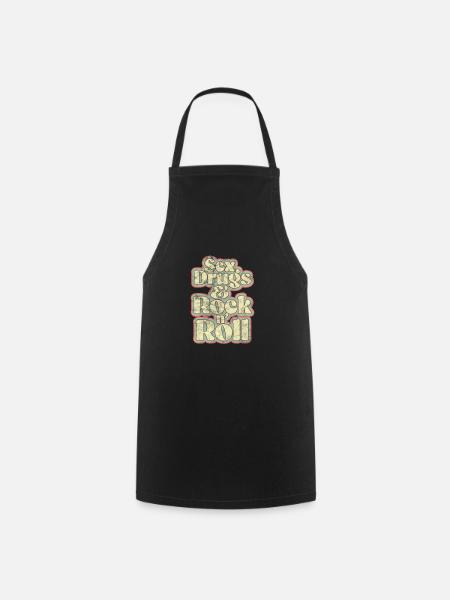 Hippie - Tablier de cuisine - noir