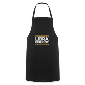 Libra Zodiac Sign Horoscope Astrology Gift - Cooking Apron - black - Front - AI Model Male 185 dark (185cm)