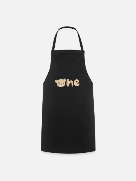 Nounours - Tablier de cuisine - noir