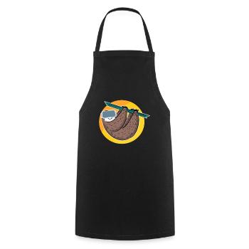 Réalité virtuelle VR - Tablier de cuisine - noir - Devant - AI Model Male 185 dark (185cm)