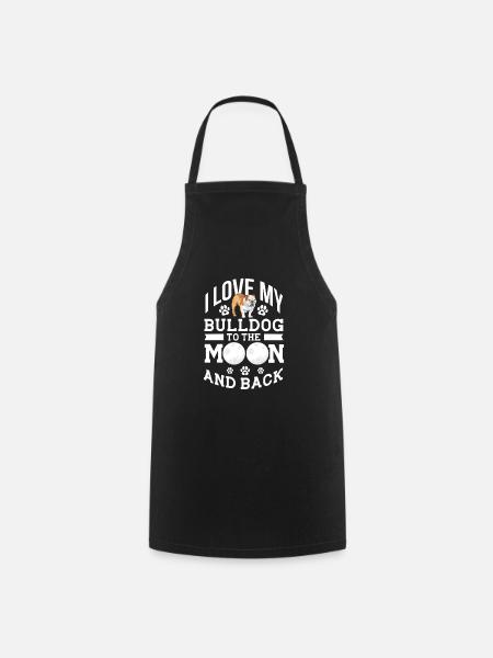 Bouledogue américain - Tablier de cuisine - noir