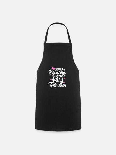 Marraine - Tablier de cuisine - noir