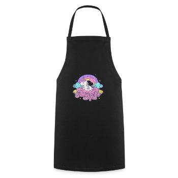 Hip-hop - Tablier de cuisine - noir - Devant - AI Model Male 185 dark (185cm)