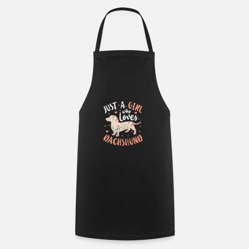 Teckel - Tablier de cuisine - noir