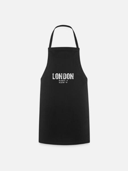 London - Cooking Apron - black