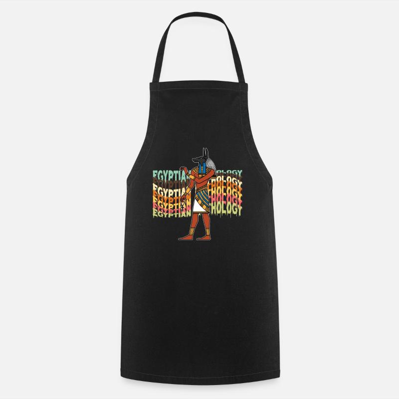 Mythologie égyptienne Egypte Bastet - Tablier de cuisine - noir