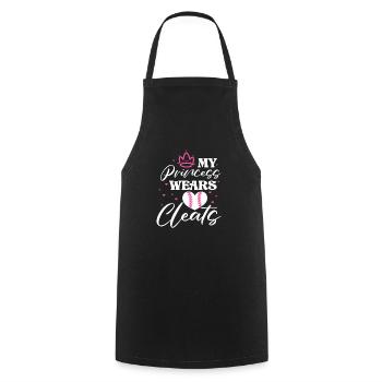 Joueur de softball Baseball Sport Pitcher Cadeau - Tablier de cuisine - noir - Devant - AI Model Male 185 dark (185cm)