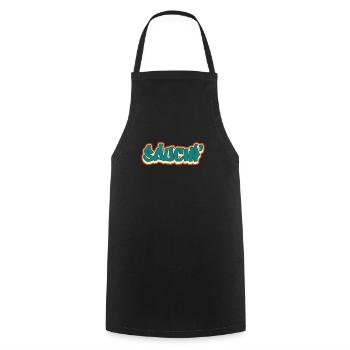 Hip Hop Rap Musik Rapper Hiphop Geschenk - Kochschürze - Schwarz - Vorne - AI Model Male 185 dark (185cm)