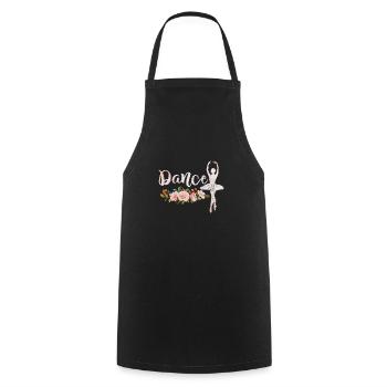 Ballet - Cooking Apron - black - Front - AI Model Male 185 dark (185cm)