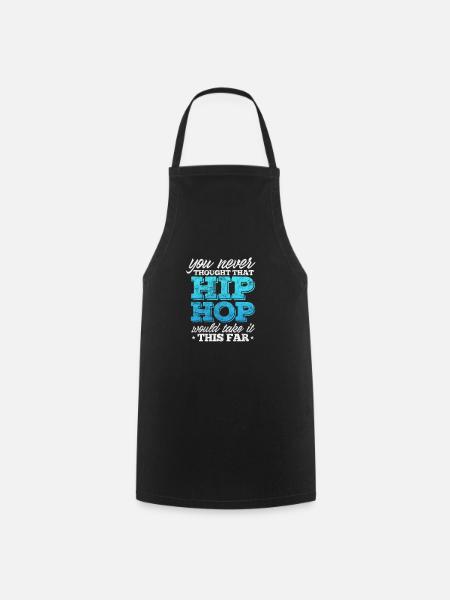 Hip-hop - Tablier de cuisine - noir