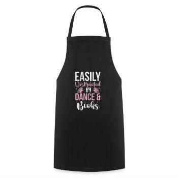 Ballet - Cooking Apron - black - Front - AI Model Male 185 dark (185cm)