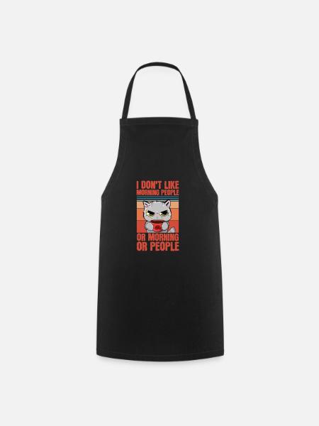 Kaffee Koffein Espresso Barista Geschenk - Kochschürze - Schwarz