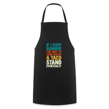 Courir - Tablier de cuisine - noir - Devant - AI Model Male 185 dark (185cm)