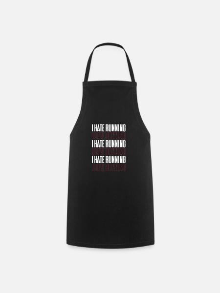 Run - Cooking Apron - black