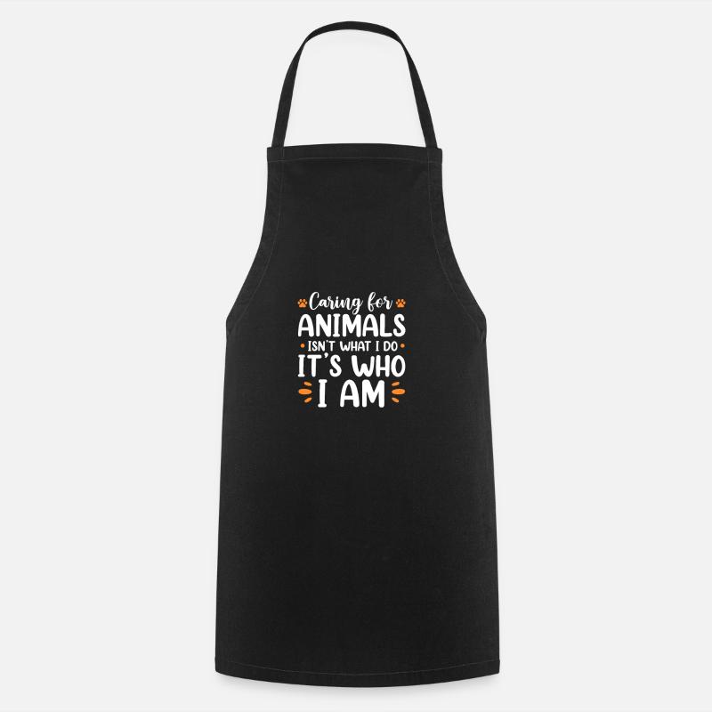 Animal Rescue - Cooking Apron - black