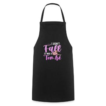 Ballet - Cooking Apron - black - Front - AI Model Male 185 dark (185cm)