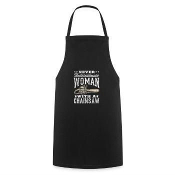 Arboriculteur grimpeur Arboriculteur Cadeau - Tablier de cuisine - noir - Devant - AI Model Male 185 dark (185cm)